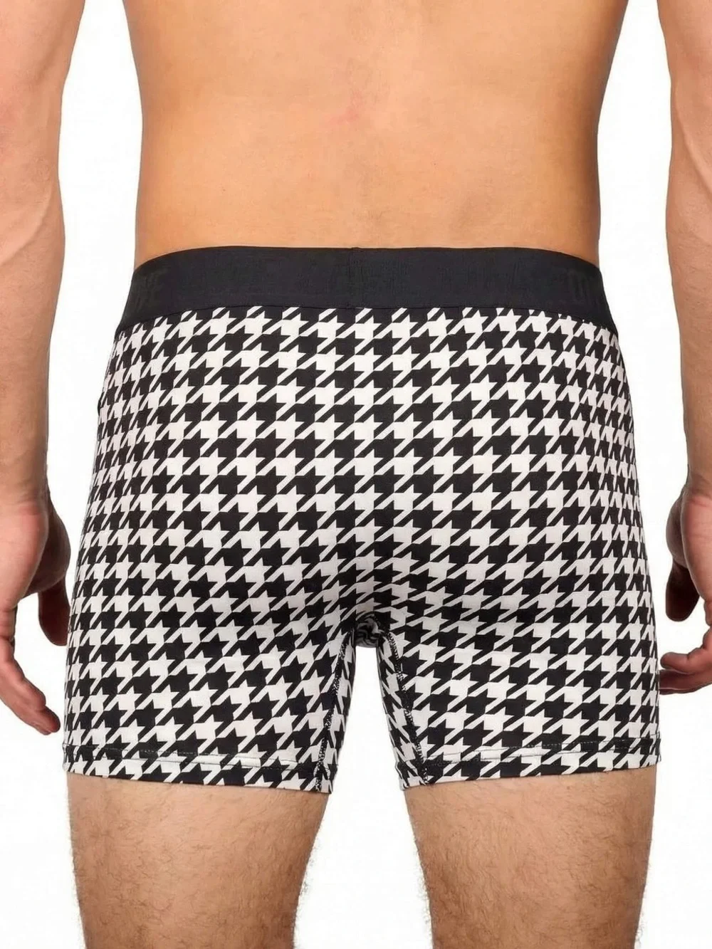 Organic Cotton Boxers - Houndstooth